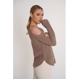 Birds Of A Feather - Sofia knit taupe 
