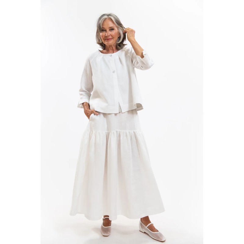 EVASSUNDAY - Cornelia Jacket - white EVASSUNDAY - Cornelia Jacket - white