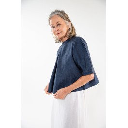 EVASSUNDAY  - Loretta Top - Navy