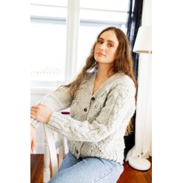Hobo and Hatch Lasca Cardigan - Dove