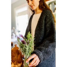 Hobo and Hatch Frankie cardigan - Charcoal 
