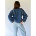 Hobo & Hatch - Heidelberg Cardigan - blue and white 