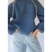 Hobo & Hatch - Heidelberg Cardigan - blue and white 