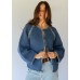 Hobo & Hatch - Heidelberg Cardigan - blue and white 