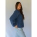 Hobo & Hatch - Heidelberg Cardigan - blue and white 