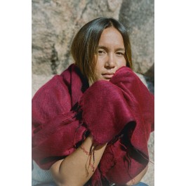 Hobo & Hatch - Shawl - mulberry