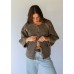 Hobo & Hatch - Heidelberg Cardigan - grey & pink