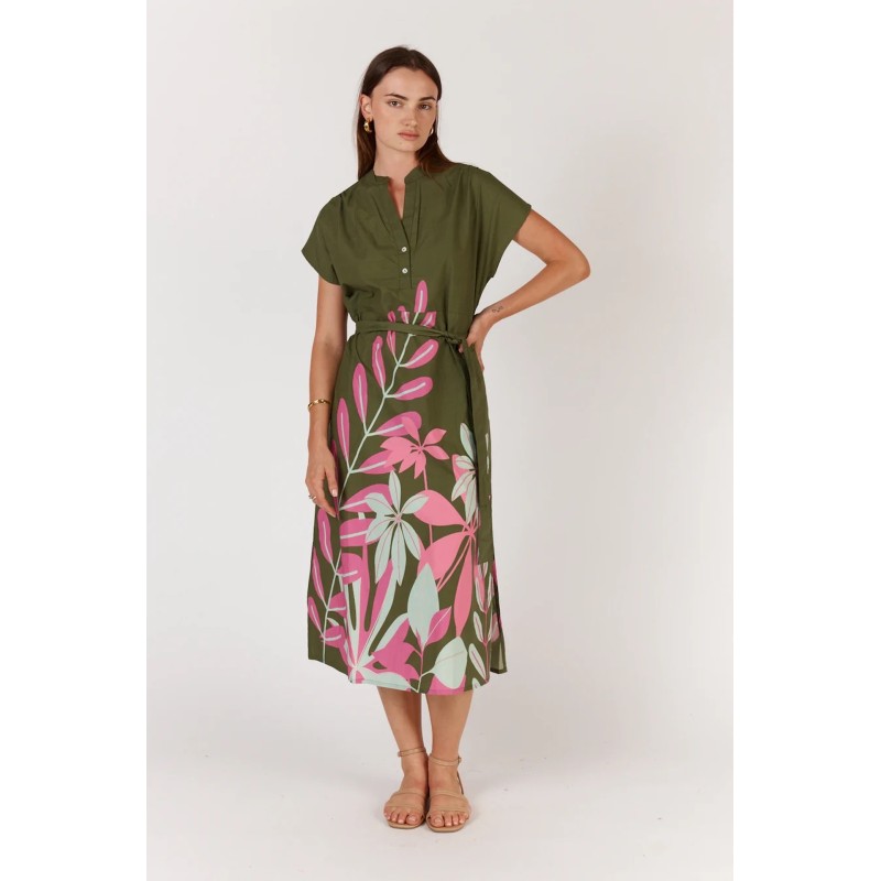 Itami - Fern Capped  Sleeve Dress
