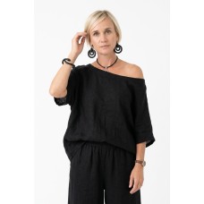 La Luna Lifestyle - linen gauze top La Luna Lifestyle - linen gauze top
