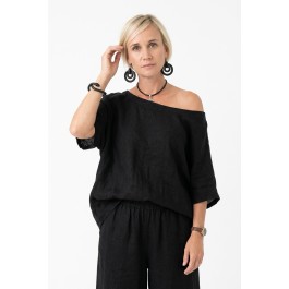 La Luna Lifestyle - linen gauze top