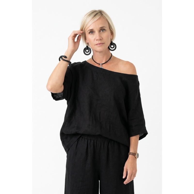 La Luna Lifestyle - linen gauze top