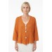 La Luna Lifestyle - Cotton knit cardigan - mink