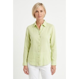 Linseed Designs Alice Shirt  - pastel Lime green 