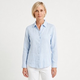 Linseed Designs Alice Shirt  - pastel Light sky blue
