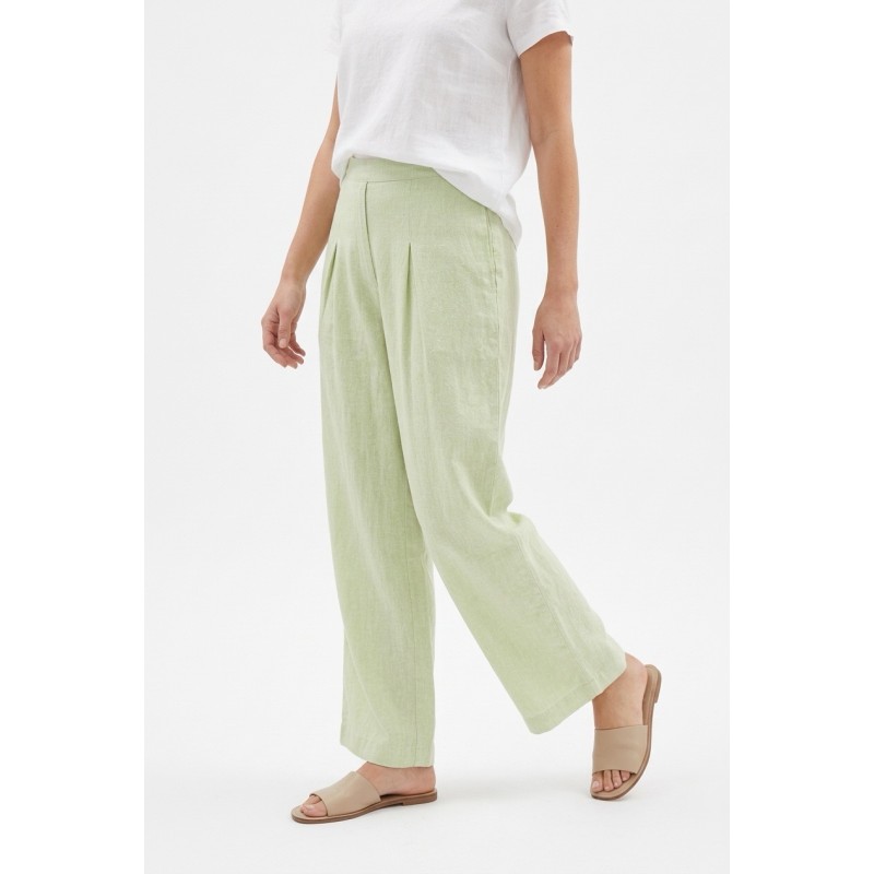 Linseed Designs Day pant - Pastel Lime / Pastel Light Blue Linseed Designs Day pant - Pastel Lime / Pastel Light Blue