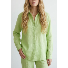 Linseed Designs Narla Shirt  - pastel Lime green 