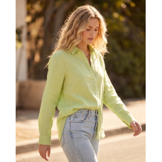 Linseed Designs Narla Shirt - pastel Lime green Linseed Designs Narla Shirt - pastel Lime green