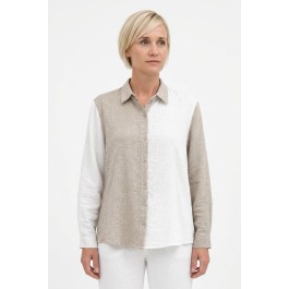Linseed Designs Narla Shirt  - white/natural 