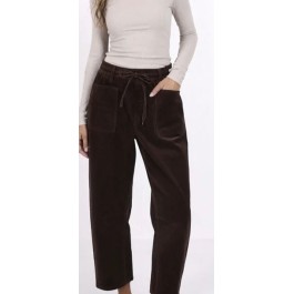 Monaco Leo corduroy barrel jeans  