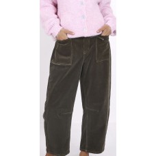 Monaco Leo corduroy barrel jeans Monaco Leo corduroy barrel jeans