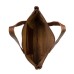 Rowdy leather - small tote bag - Cedar