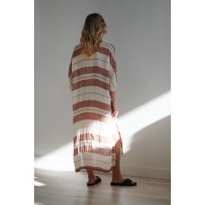 Rustic Linen - Rosa Kaftan
