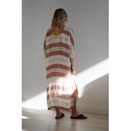 Rustic Linen - Rosa Kaftan