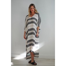 Rustic Linen - Rosa Kaftan