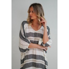 Rustic Linen - Rosa Kaftan