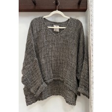 Rustic Linen - Franka sleeve top