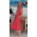 Linseed Designs linen Victoria dress - Deep watermelon