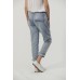  Italian Star Denim Jogger Jeans with gold trim