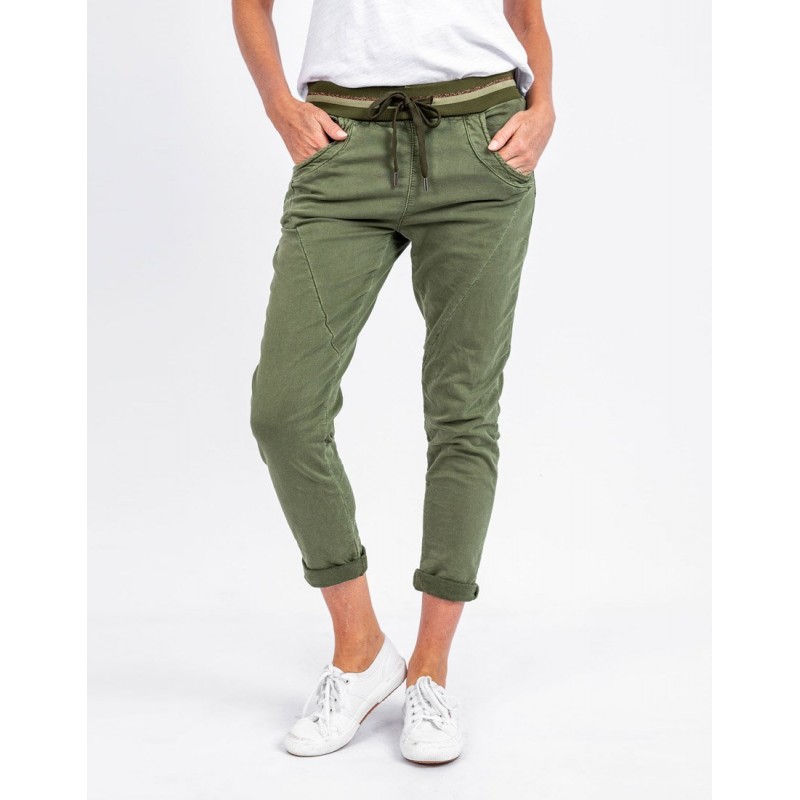 Italian Star Ralph Jogger khaki Jeans Italian Star Ralph Jogger khaki Jeans